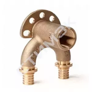 Проточный настенный угольник Рехау 16/16-Rp 1/2 длинный RX+ 14562703001