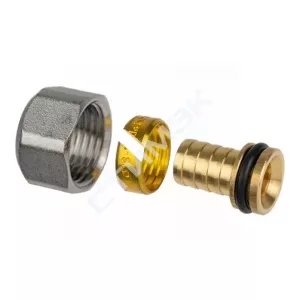 Зажимной адаптер Flex-X латунный PE-X 20x2,8- 3/4"ВР Евроконус '10Ф 1237333 USYSTEMS