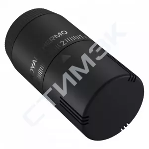 Термоголовки - купить в Екатеринбурге, Тюмени, Челябинске, Перми. Термоголовка жидкостная Royal Thermo Design PRO М30х1,5 (черный soft touch)