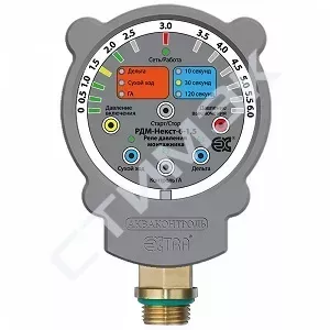 Автоматика для насосов Акваконтроль - купить в Екатеринбурге, Тюмени, Челябинске, Перми. Реле давления монтажника РДМ-Некст-6-1.5, Акваконтроль