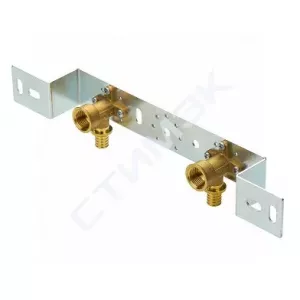 Крест PPRC 20 VTp.741.0.020 Valtec (VTp.741.0.020) - купить в Екатеринбурге, Тюмени, Челябинске, Перми. Пластина монтажная с водорозетками 16 (2,2) мм х 1/2" VTm.424.G.001604 Valtec