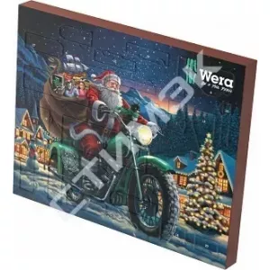 Инструмент общего назначения Wera - купить в Екатеринбурге, Тюмени, Челябинске, Перми. Wera Advent 2025 16 VE 1 Рождественский календарь, набор отвёрток, 28 пр.