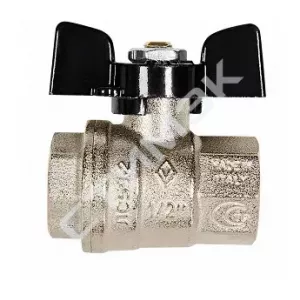 Кран шаровой ручка-бабочка ВР 1/2 Oregon 03020062 BUGATTI