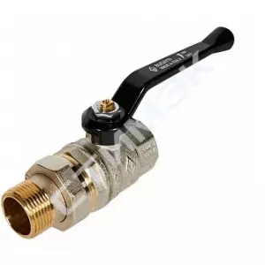 Кран шаровой с полусгоном ручка-рычаг ВР-НР 1 1/4 Oregon 03200038 BUGATTI