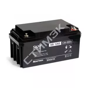 Стабилизаторы напряжения и ИБП SKAT - купить в Екатеринбурге, Тюмени, Челябинске, Перми. Аккумулятор свинцово-кислотный SKAT SB 1265 2541