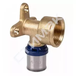 Пресс-штуцер MLC Plus с накидной гайкой 20-G1/2"НГ '10С 1237193 USYSTEMS (1237193) - купить в Екатеринбурге, Тюмени, Челябинске, Перми. Пресс-водорозетка MLC Plus под планку M 20-Rp1/2"ВР L=43мм 1237276 USYSTEMS