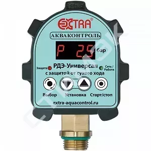 Автоматика для насосов Акваконтроль - купить в Екатеринбурге, Тюмени, Челябинске, Перми. Реле давления воды электронное для насоса РДЭ - Универсал - 10-2,2 1702150000 Акваконтроль