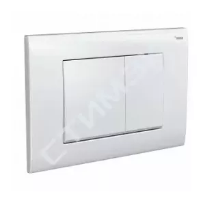 Инсталляции, кнопки, аксессуары Рехау - купить в Екатеринбурге, Тюмени, Челябинске, Перми. Панель смыва NOVA QUAD 001 белый, глянцевый 19102011001 Рехау