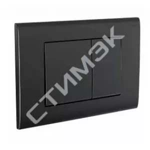Панель смыва NOVA QUAD 001 черный, матовый 19102051001 Рехау