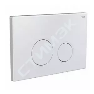 Инсталляции, кнопки, аксессуары Рехау - купить в Екатеринбурге, Тюмени, Челябинске, Перми. Панель смыва NOVA ORB 001 белый, глянцевый 19102201001 Рехау