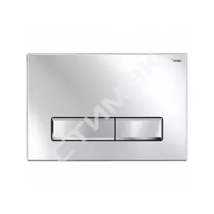 Преимущества компании. Панель смыва NOVA LONG 001 с прямоугольными клавишами, пластик, хром, глянцевый 19102321001 Рехау