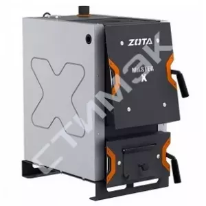 Котлы твердотопливные - купить в Екатеринбурге, Тюмени, Челябинске, Перми. Котёл твердотопливный "Master-Х"-20  (без плиты) MS4931120020 ZOTA