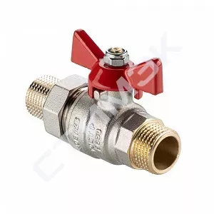 Манометр ТМ-510Р.00(0-1,0МРа)G1/2.1,5,М2 РОСМА (6819) - купить в Екатеринбурге, Тюмени, Челябинске, Перми. Кран шаровой BASE-ГОСТ со сгоном с рукояткой-бабочкой нар.-нар. DN20, PN40, 3/4" VT.226S.N.05 Valtec