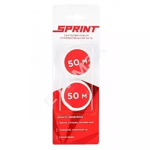 Уплотнения Регион спецтехно - купить в Екатеринбурге, Тюмени, Челябинске, Перми. Набор катушек 2х50 метров SPRINT, блистер 61013 Регион спецтехно