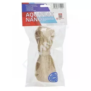 Уплотнения Регион спецтехно - купить в Екатеринбурге, Тюмени, Челябинске, Перми. Лён европейский AQUAFLAX NANO 50 грамм 04124 Регион спецтехно