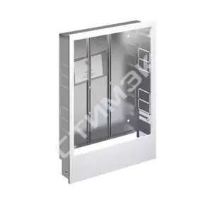 Шкаф коллекторный внутренний WESTER ПРЕМИУМ ШРВ-1 (Ш 450 х Г 120-180 х В 648-711)