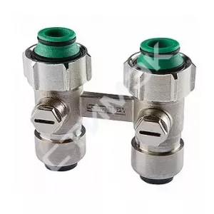 Узлы нижнего подключения Simplex - купить в Екатеринбурге, Тюмени, Челябинске, Перми. Узел подключения D2/50 прямой, 3/4" AG F10009 Simplex