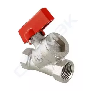 Латунные шаровые краны Valtec - купить в Екатеринбурге, Тюмени, Челябинске, Перми. Кран шар. с цельным корпусом 1/2" ММ VT.290.N.04 Valtec