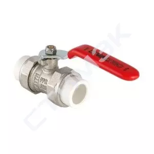 Муфта зажимная наружная резьба 1/2"; Ду 15; Дн 19,7-21,8 арт. 16101 (535984) - купить в Екатеринбурге, Тюмени, Челябинске, Перми. Кран латунный с PPRC муфтами, 20мм VTp.745.0.020 Valtec