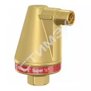 Воздухотводчики и сепараторы Flamco - купить в Екатеринбурге, Тюмени, Челябинске, Перми. Автоматический поплавковый воздухоотводчик Flexvent Super 1/2 Flamco