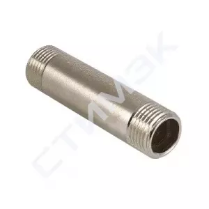 Бочата 1/2" НР 200мм ник. IVC.104652.N.07 (IVC.104652.N.07) - купить в Екатеринбурге, Тюмени, Челябинске, Перми. Бочата 1/2" 100мм ник. VTr.652.N.0410 Valtec