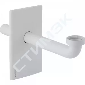 Распродажа.Монтажный профиль - купить в Екатеринбурге, Тюмени, Челябинске, Перми. Финишный комплект Geberit для pаковина с внутристен.сифоном: Альпийс.бел арт. 115.416.11.1 GEBERIT