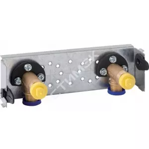 Распродажа.Монтажный профиль - купить в Екатеринбурге, Тюмени, Челябинске, Перми. Траверса GIS для настен.смес-ля наруж.монтажа, 153 см, с 2 поводами воды арт. 461.740.00.1 GEBERIT