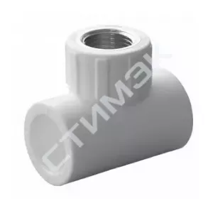Тройник PPRC 32х1"Мх32 9500003202, Политэк