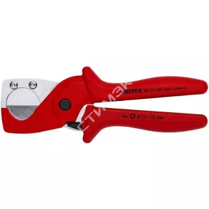 Режущий инструмент Knipex - купить в Екатеринбурге, Тюмени, Челябинске, Перми. Труборез-ножницы для композитных металлопластик. и пластик. труб, рез: d 12 - 25 мм, 185 мм