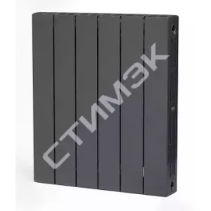 Радиатор биметаллический SUPReMO 500-6 Ду 3/4 Титан R S50063/47012, RIFAR