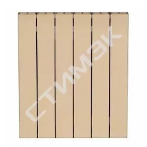 Радиатор биметаллический SUPReMO 500-6 Ду 3/4 АЙВОРИ R S50063/41013, RIFAR