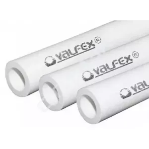Труба SDR 6 PN20 ф125х20,8 мм, 4м белая 10102125 Valfex