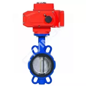 Затвор LW-2 межфланцевый DN250, для воды, с электроприводом LW2.250E РАЦИОНАЛ