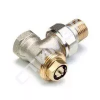 Распродажа. Радиаторная арматура Lux - купить в Екатеринбурге, Тюмени, Челябинске, Перми. Клапан терморегулирующий 3/4"угловой RS202 Lux