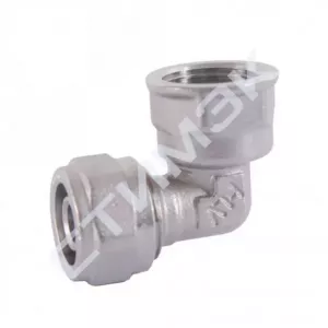 Распродажа. Трубы и фитинги для отопления и водоснабжения Euros - купить в Екатеринбурге, Тюмени, Челябинске, Перми. Угольник 16х3/4"М EU.MY6505